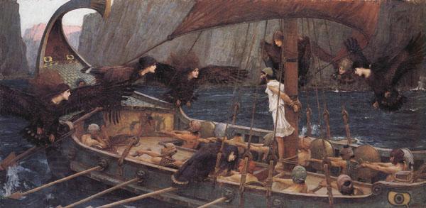 John William Waterhouse ulysses and the Sirens China oil painting art